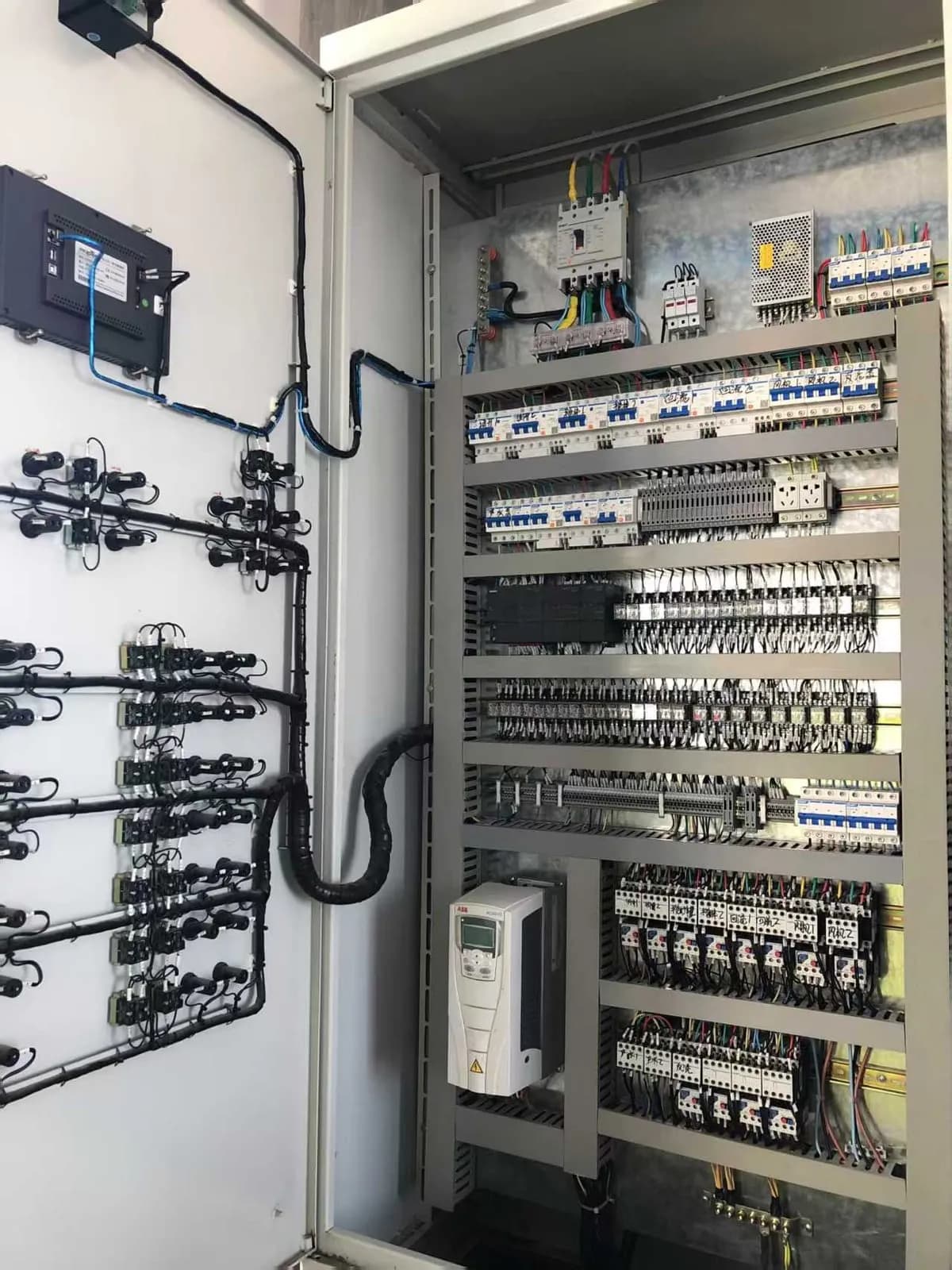 Compact Siemens S7-200 SMART PLC Cabinet (1)
