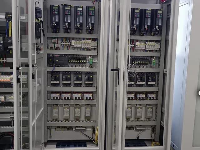 Compact Siemens S7-200 SMART PLC Cabinet (2)