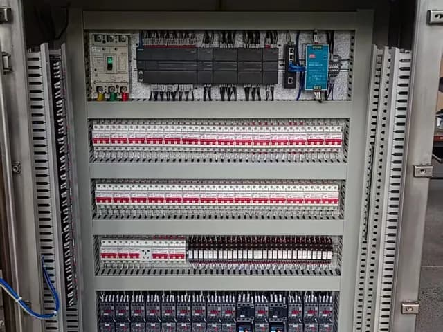 Compact Siemens S7-200 SMART PLC Cabinet (3)