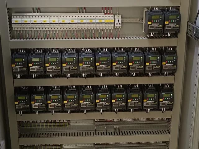 Compact Siemens S7-200 SMART PLC Cabinet (4)
