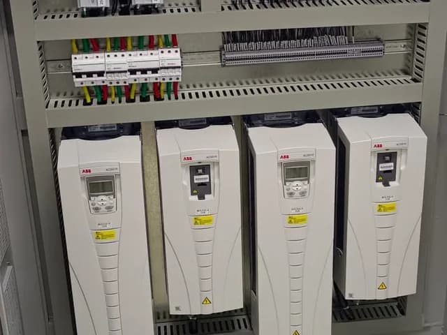 ABB ACS510 / ACS580 VFD Control Cabinet (3)